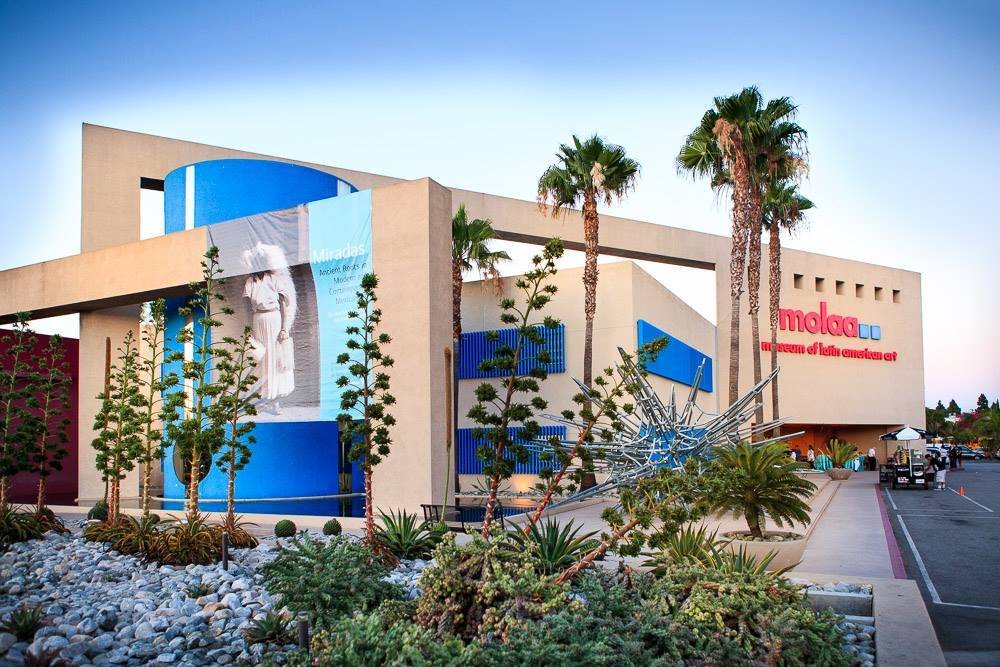 museum exterior in Long Beach